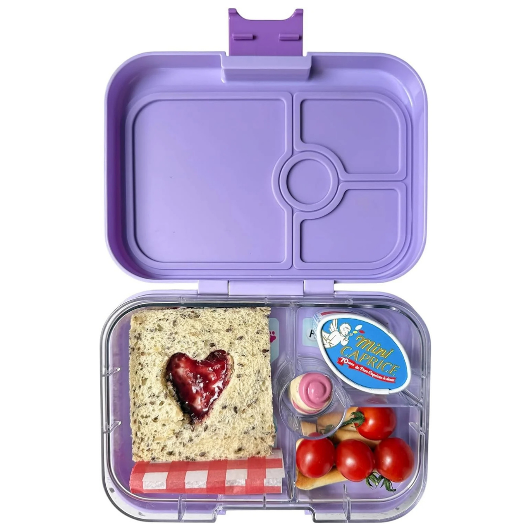 Caja almuerzo panino 4C Power Purple Friendship - Yumbox