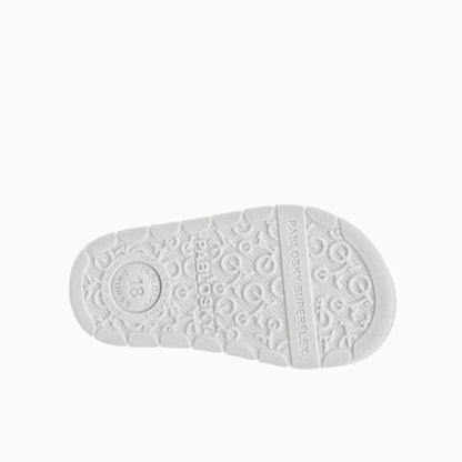 Deportivo tenis barefoot Ziggy blanco/rosa - Pablosky