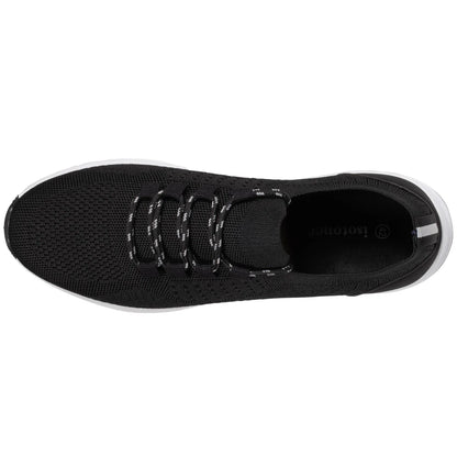Zapatillas Mujer Slip-On sin cordones Negro - Isotoner
