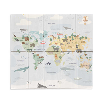 Alfombra de juegos reversible XL Fancy Mundi - MS