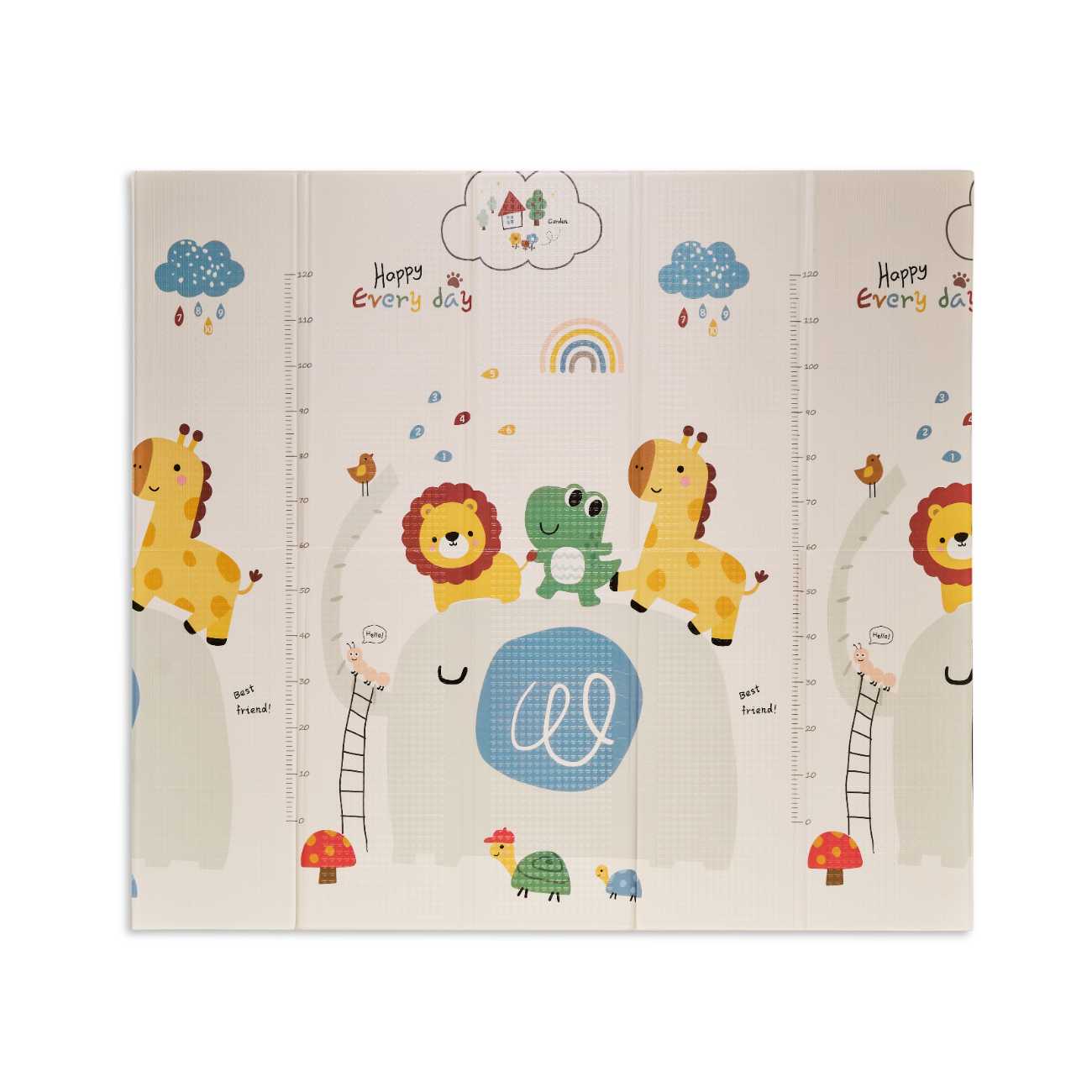 Alfombra de juegos bebé XL Trendy Animal Colores - MS