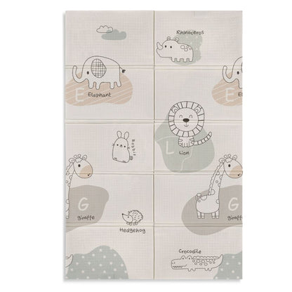 Alfombra de juegos bebé L Trendy Animal Grises - MS