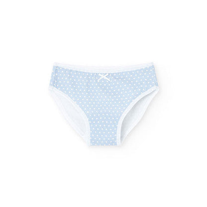 Pack braguitas azul celeste - Boboli