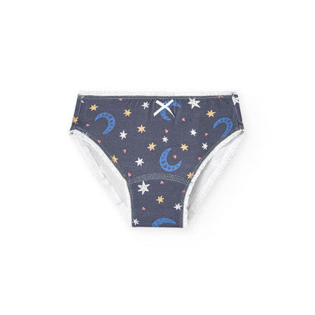 Pack braguitas estampadas azul Stars - Boboli