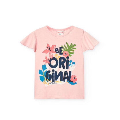 Camiseta be original rosa Boboli