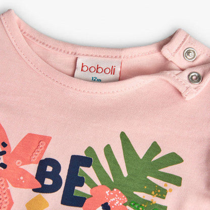 Camiseta be original rosa Boboli