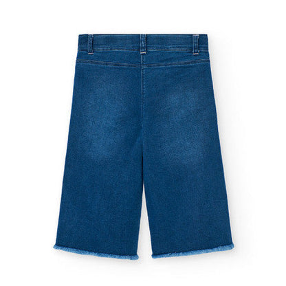 Pantalón vaquero bordado Boboli