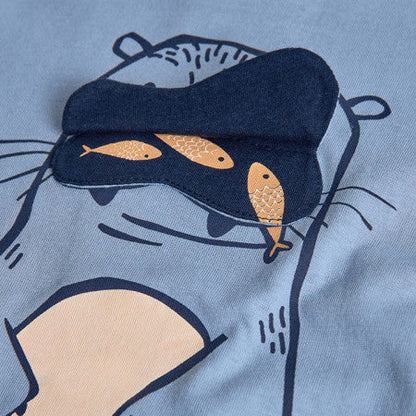 Camiseta niño morsa azul - Boboli