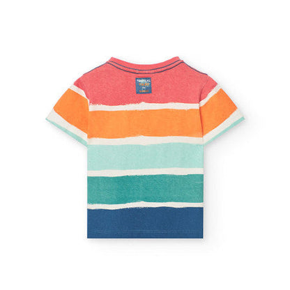 Camiseta multicolor Ride the waves niño - Boboli