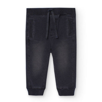 Pantalón tejano denim niño negro - Boboli