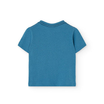 Camiseta azul animales niño - Boboli