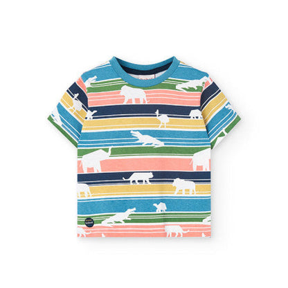 Camiseta multicolor animales niño - Boboli