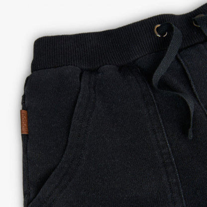 Pantalón felpa denim niño black - Boboli