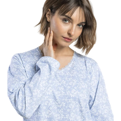 Camisola Manga Larga Classic Edition Azul – Admas