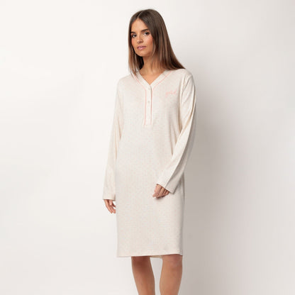 Camisola manga larga Dots and Flowers - Admas