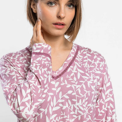 Camisola Manga Larga Garden Leaves – Admas