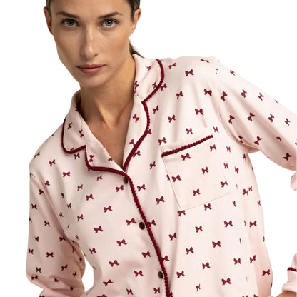 Pijama Abierto Manga Larga Je T’Aime para Mujer – Admas