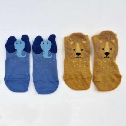 Calcetines Barefood Attipas Lion & Elephant