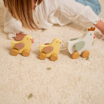 Arrastre Pollitos Pequeña Granja Little Dutch