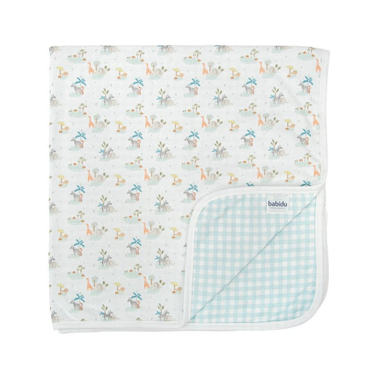 Mantita arrullo reversible Aventura - Babidu