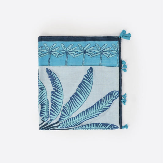 Pareo Palmera Azul para Mujer - Admas