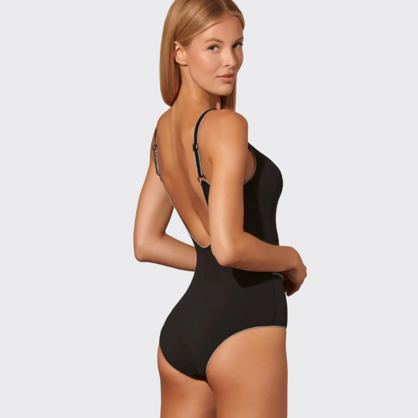 Bañador Moldeador Eleanor Negro - Basmar