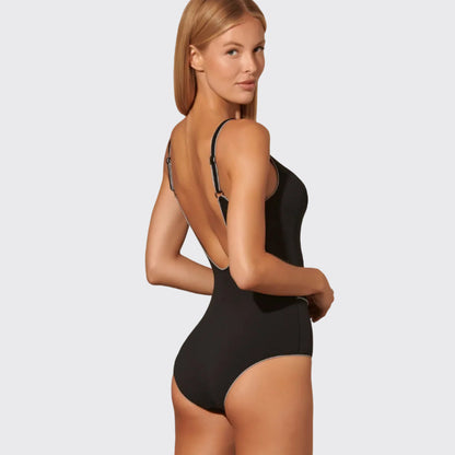 Bañador Moldeador Eleanor Negro - Basmar