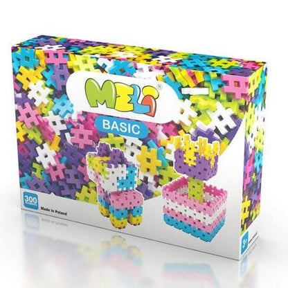 Bloques Meli basic pastel 300 piezas