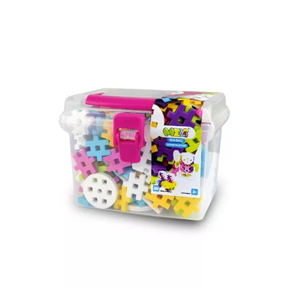 Bloques Meli basic constructor travel box pastel 250 piezas