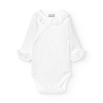 Body unisex cruzado cuello batista - Babidu