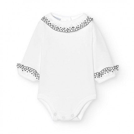 Body unisex cuello batista Marino - Babidu