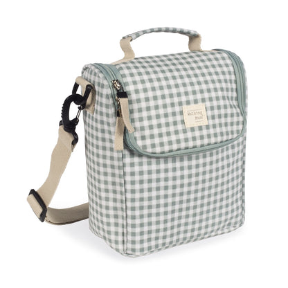 Bolsa térmica I Love Vichy verde - Walking Mum