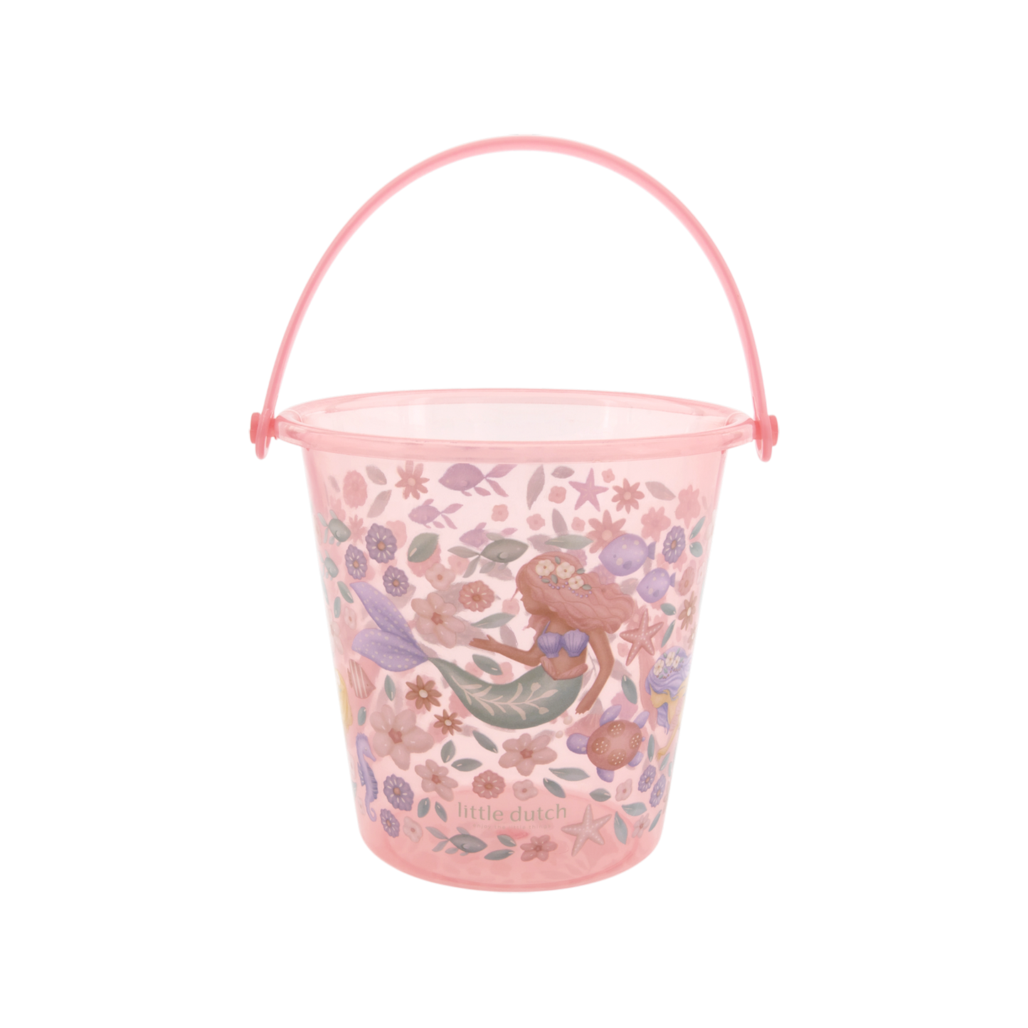 Cubo de playa Ocean Dreams Rosa - Little Dutch