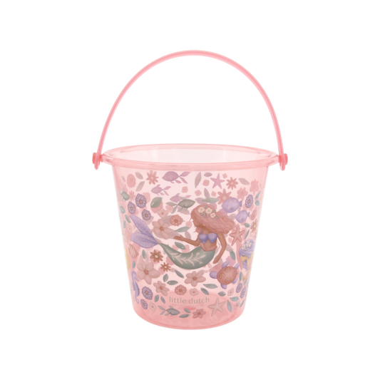 Cubo de playa Ocean Dreams Rosa - Little Dutch