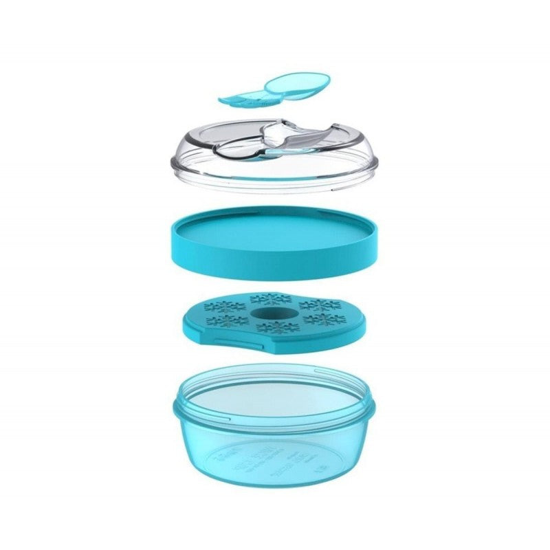 Caja Almuerzo con Tapa Refrigerante N'ice Cup Turquoise - Carl Oscar