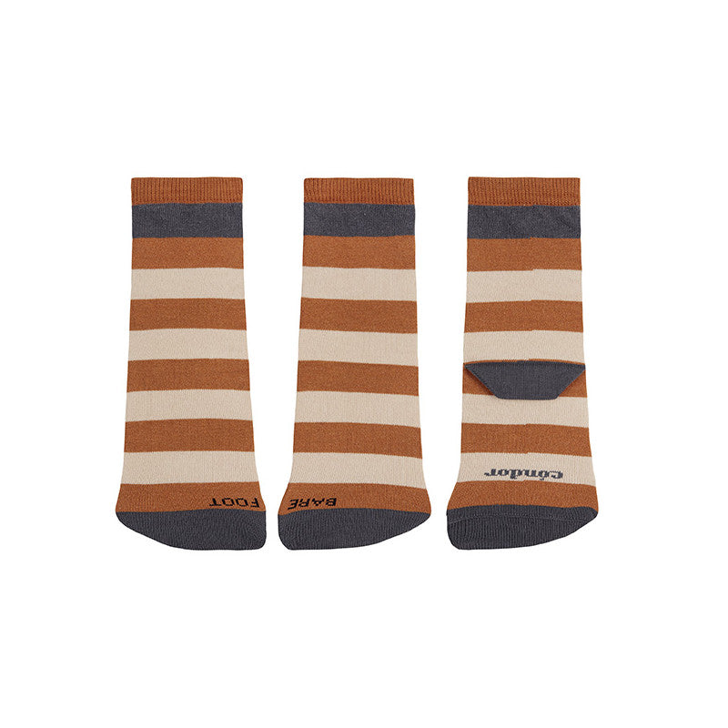 Calcetines Barefoot Listado óxido Condor