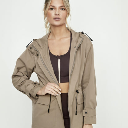 Cazadora Impermeable Beige by Pilar Rubio – Selmark