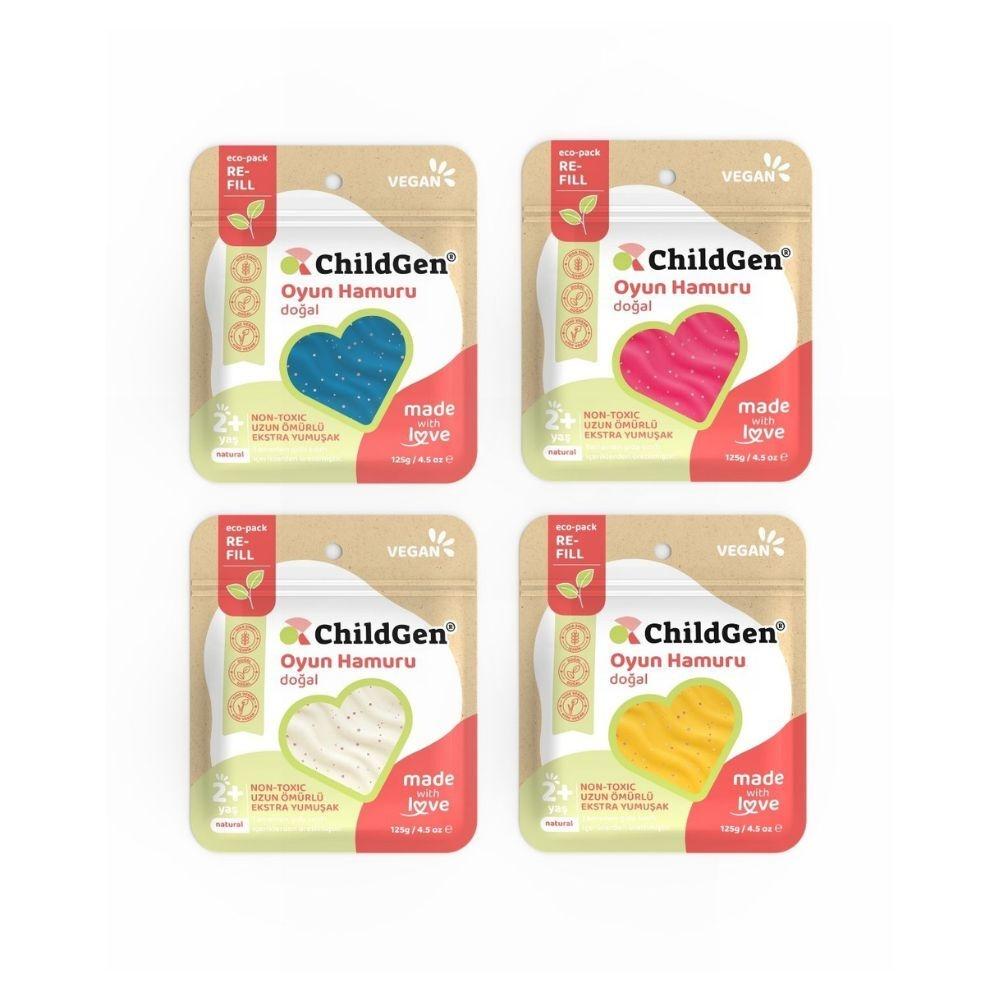Plastilina ecológica Glitter - ChildGen