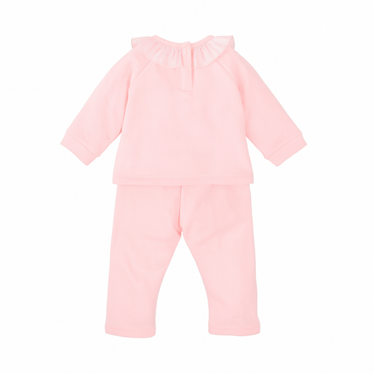 Chandal niña cuello volante Aire - Babidu