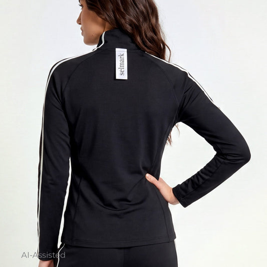 Chaqueta Deportiva Negra by Pilar Rubio – Selmark