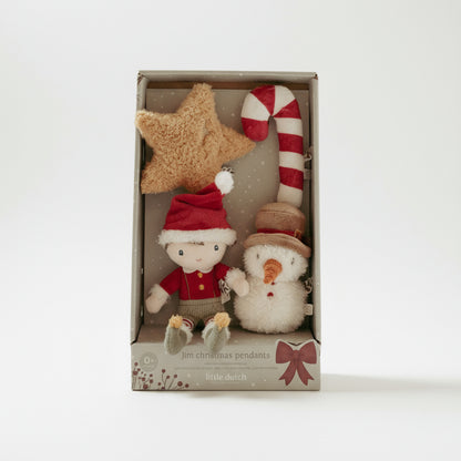 Adornos Jim árbol Navidad - Little Dutch