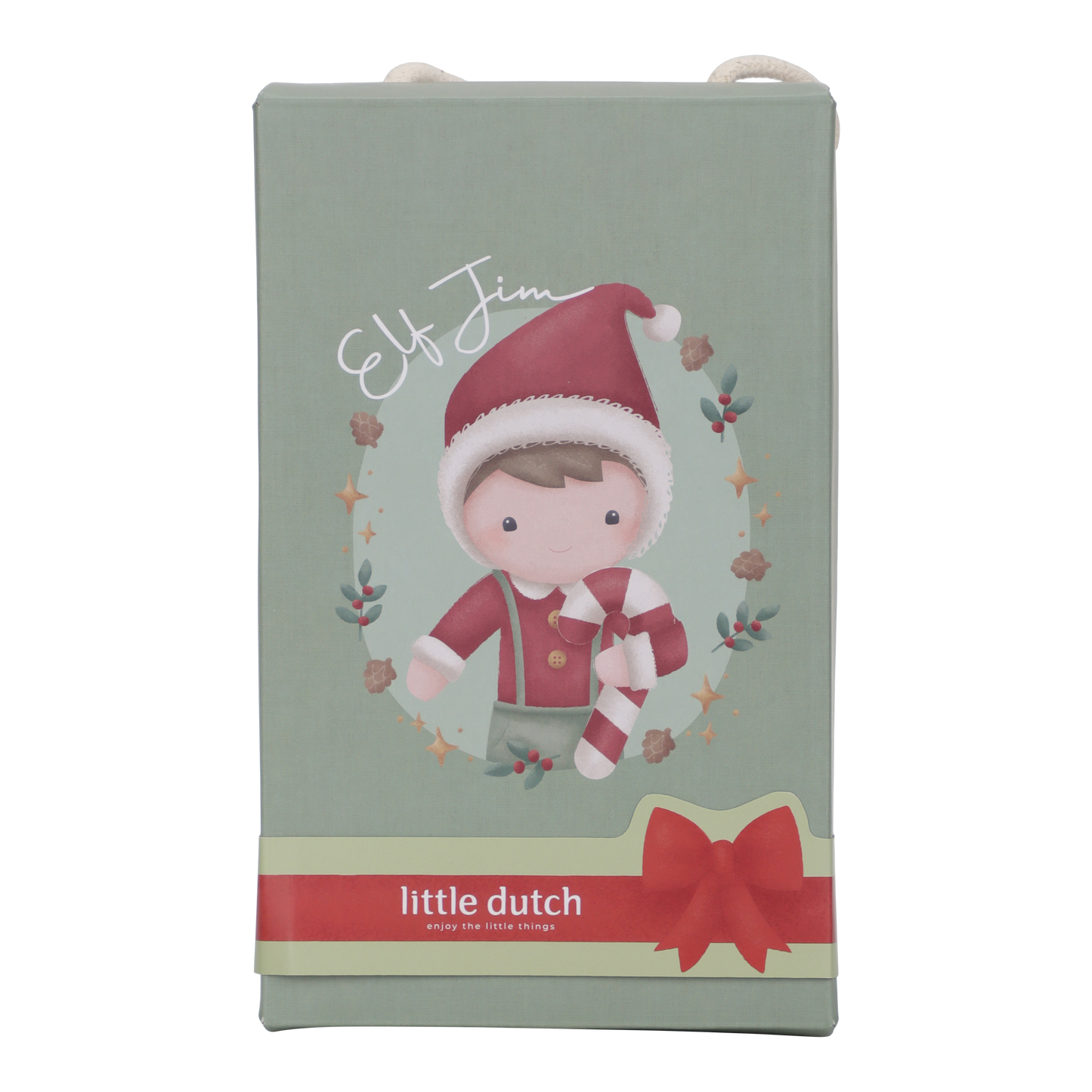 Jim muñeco blandito Navidad - Little Dutch