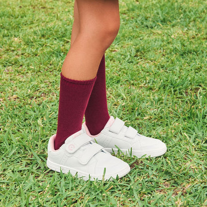 Deportivos Blanco/Rosa Barefoot Goflex - Conguitos
