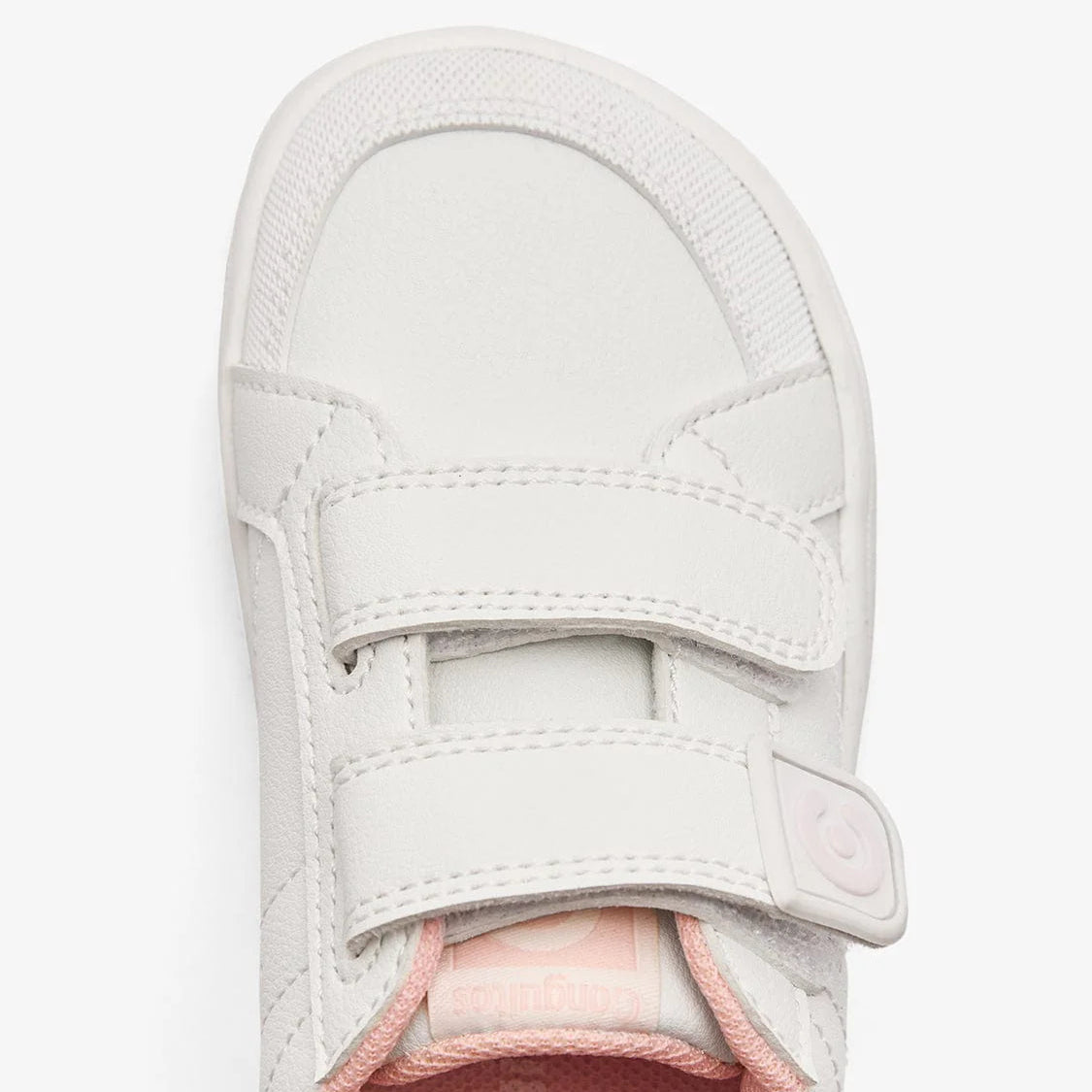 Deportivos Blanco/Rosa Barefoot Goflex - Conguitos