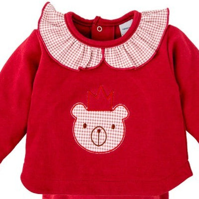 Conjunto ranita bebé cuello volante Nevada - Babidu