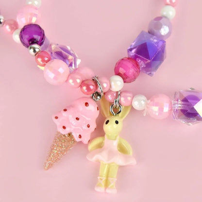 Conjunto Collar y Pulsera Conejito - Den Goda Fen