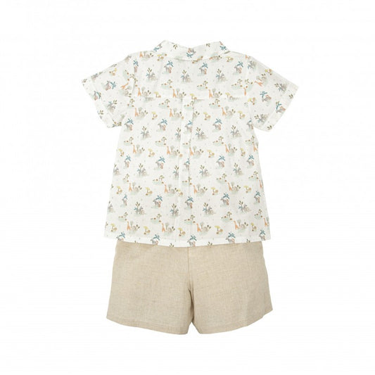 Conjunto niño cuello pico Descubrimiento  - Babidu