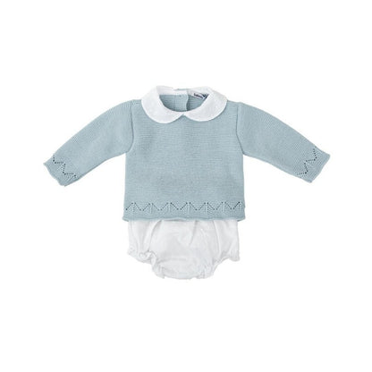 Conjunto punto con capota bebé Polar - Babidu