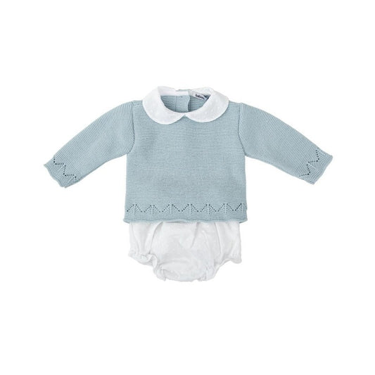 Conjunto punto con capota bebé Polar - Babidu