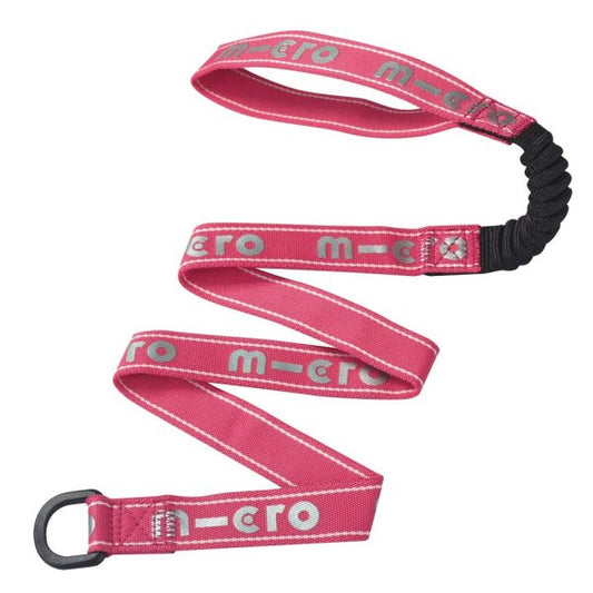 Correa de transporte elástica y reflectante Rosa - Micro